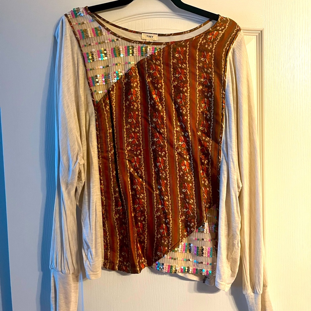 Anthropology long sleeve Shirt
